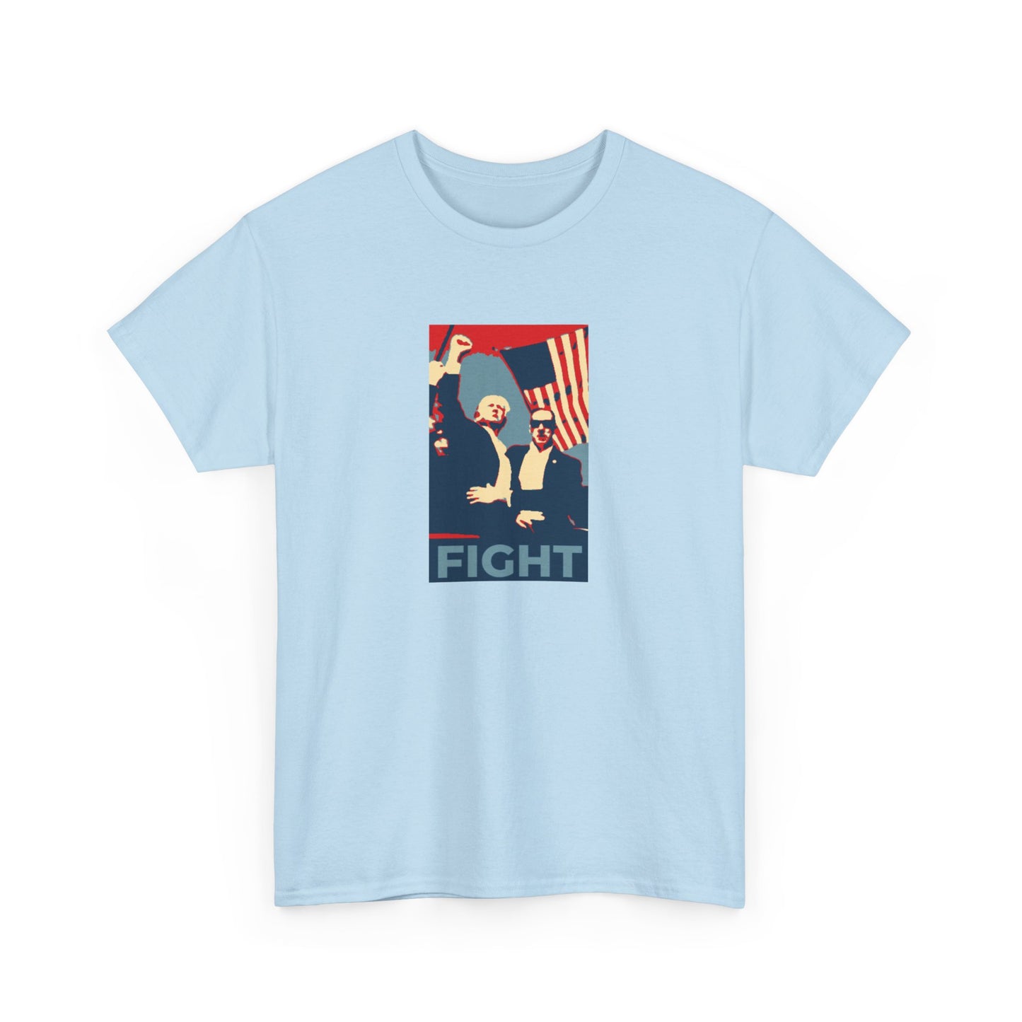 TRUMP FIGHT Unisex Cotton Tee