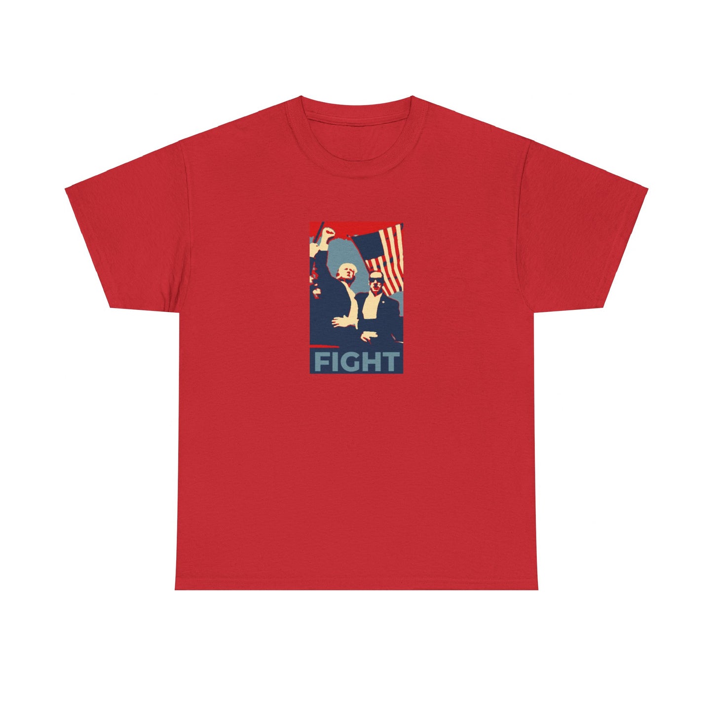 TRUMP FIGHT Unisex Cotton Tee