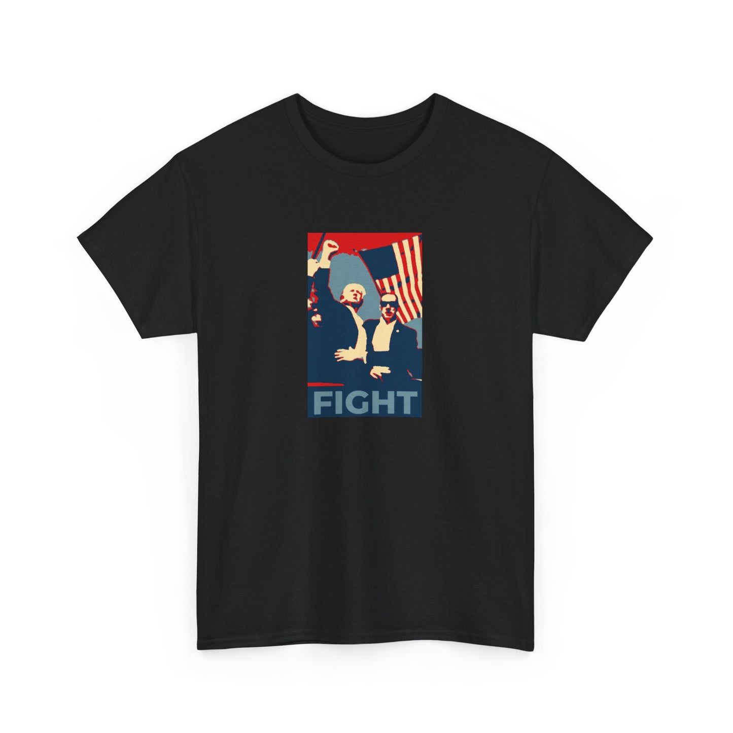 TRUMP FIGHT Unisex Cotton Tee