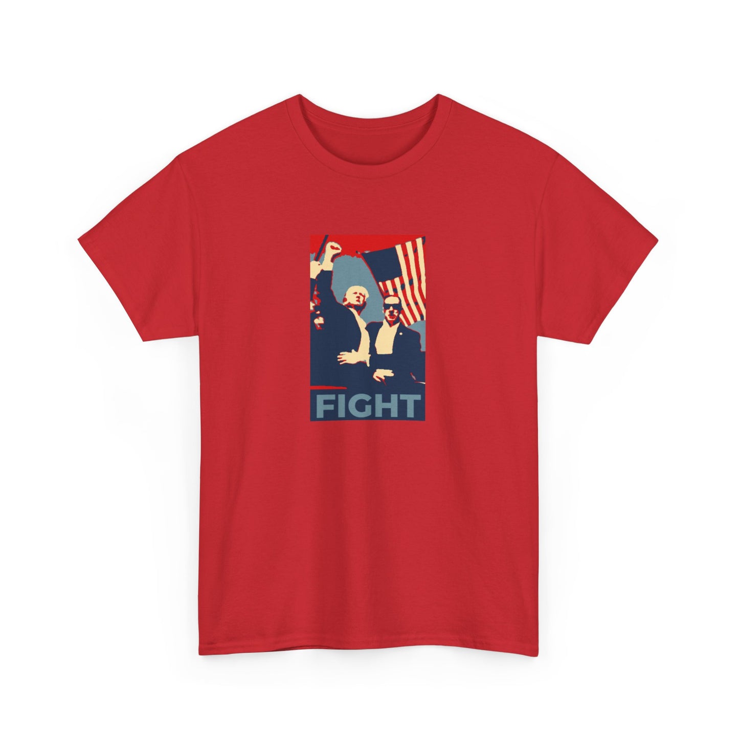 TRUMP FIGHT Unisex Cotton Tee